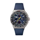Formula 1 Chronograph X Oracle Red Bull Racing 44mm Navy Dial Automatic Rubber Strap Watch