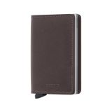 Photo of the Secrid Slimwallet Original Dark Brown | RFID-Blocking Leather Wallet – SO-DarkBrown