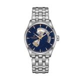 Photo of the Hamilton Jazzmaster Open Heart Auto 42mm Blue Dial Stainless Steel Watch – H32705140