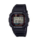 Casio G-Shock 18.9x42.8mm Black Dial Digital Bio-Resin Bracelet Watch DW-5600RL-1ER