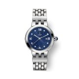 Clair De Rose Blue Dial 30mm Automatic Steel Bracelet Watch