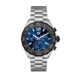 Formula 1 Chronograph 43mm Blue Dial Quartz Stainless Steel Watch