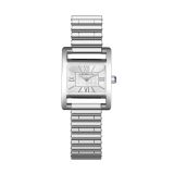Photo of the Herbelin Ve Avenue 23.4x19mm Silver Dial Quartz Watch 17537B08, featuring a refined rectangular stainless steel case, elegant silver dial, and polished bracelet
