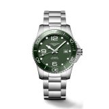 Hydroconquest 41mm Green Dial Automatic Stainless Steel Watch