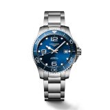 Hydroconquest 41mm Blue Dial Automatic Stainless Steel Watch