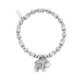Photo of the Sacred Elephant Sterling Silver Bracelet