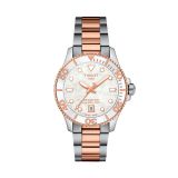 Seastar 1000 36mm Mother of Pearl Dial Quartz Stainless Steel Bracelet Watch