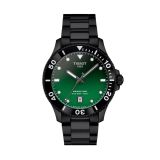Seaster 1000 40mm Green Dial Quartz Stainless Steel Bracelet Watch