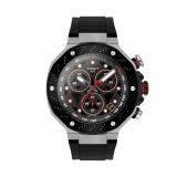T-Race MotoGP Chronograph 45mm Dark Grey Dial Quartz Bacl Rubber Bracelet Watch