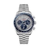 Speedmaster Moonphase 43mm Grey Dial Manual Winding Stainless Steel Bracelet Watch