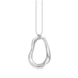 Natural Beauty Sterling Silver Pendant Necklace
