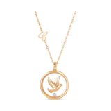 Happy Diamonds Animal World 18k Rose Gold Dove Pendant