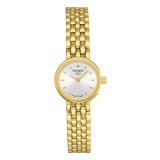 Lovely 19.5mm, Silver Dial, Quartz Movement, Stainless Steel & Gold PVD Watch