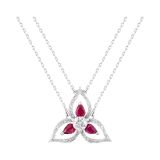 18k Ruby and Diamond Pendant