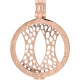 Mi Moneda Small Rose Plated Pendant