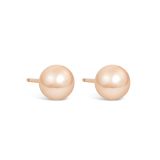 9K Rose Gold Stud Earrings