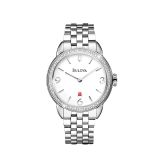 Ladies Bulova Diamond Gallery Stainless Steel Quartz Watch