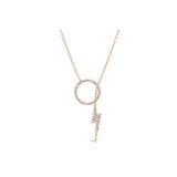 Striking - 18K Rose Gold Pendant