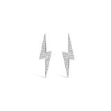 Striking 18K White Gold Earrings