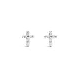 Moi by Weir & Sons Cross Earrings