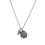 Juvi Silver Tulum Labradorite Pendant Necklace
