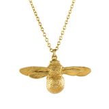 Alex Monroe Gold Baby Bee Necklace.
