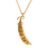 Alex Monroe Peapod Necklace