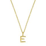 Juvi Gold Vermeil 'E' Initial Charm