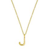 Juvi Initial J Gold Plated Charm