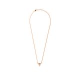 Andrea Rose Gold and Crystal Pendant