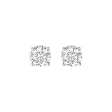 Children's Sterling Silver Cubic Zirconia Stud Earrings