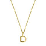 Juvi Yellow Gold D Initial Charm