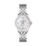 Le Locle 25.3mm White Dial Automatic Stainless Steel  Bracelet Watch