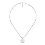 Interlocking Sterling Silver Necklace