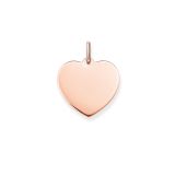 Heart Rose Gold Plated Charm