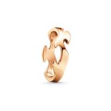 18k Rose Gold Fusion Center Ring