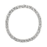 Bvlgari Tondo Platinum and Diamond Necklace