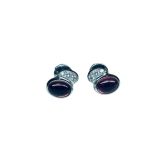 Georg Jensen 18k White Gold 0.12ct Diamond Earrings