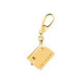 18k Yellow Gold Notebook Pendant Charm