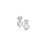 Happy Diamonds 18K White Gold Drop Earrings