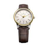 Les Classiques 38mm, Silver Dial, Automatic Movement, Stainless Steel & Yellow Gold PVD Case, Leather Strap Watch