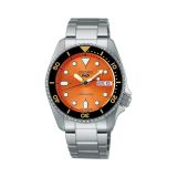 5 Sports SKX 38mm Automatic Stainless Steel Orange Dial Watch