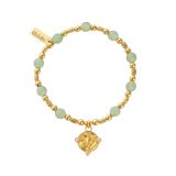 Photo of the ChloBo Sparkling Bloom Gold Plated Aventurine Bracelet GBAFO3413