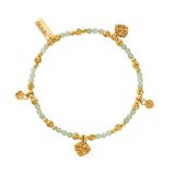 Photo of the ChloBo Forever Blooming Gold Plated Aventurine Bracelet GBAMC34173419