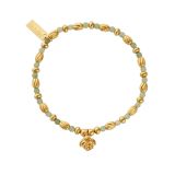 Photo of the ChloBo Rosebud Gold Plated Aventurine Bracelet GBASTO3409