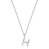 Juvi Silver H Initial Charm
