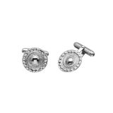 Sterling Silver Warrior Cufflinks