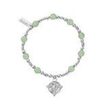 Photo of the ChloBo Sparkling Bloom Sterling Silver Aventurine Bracelet SBAFO3412