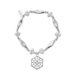 Photo of the ChloBo Lucky Mandala Sterling Silver Bracelet SBCFB3414