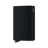 Photo of the Secrid Slimwallet Matte Black | RFID-Blocking Compact Wallet – SM-Black